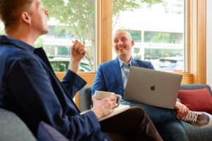 Garrett Jackson, the Co-founder and COO, sharing a conversation with Nathan Miller, the Director of Brand Strategy about creating original content for your business.